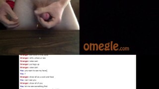 White Teen on showing cock and ass