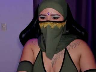 Zaihanaa fully naked on cam – online sex show